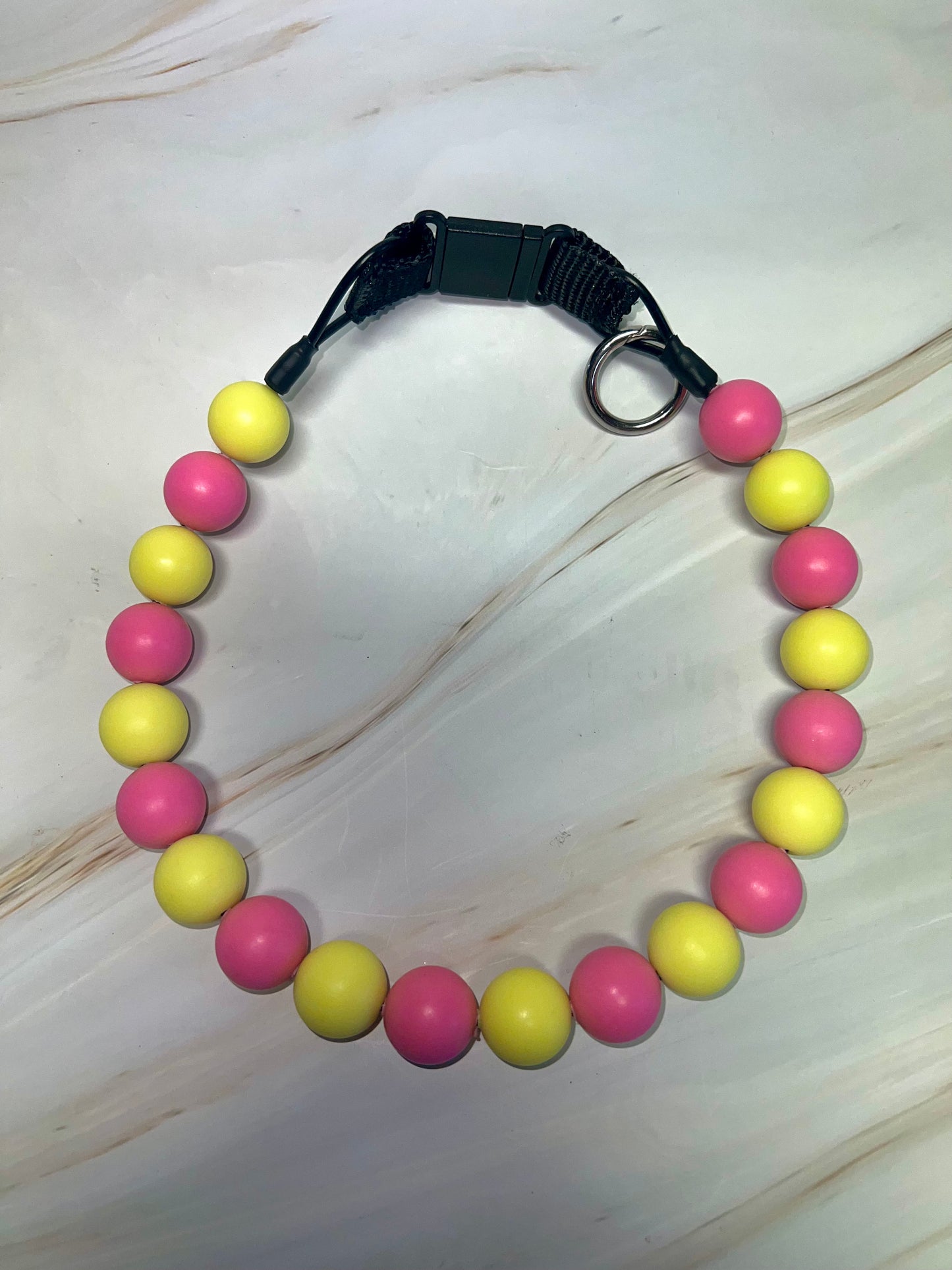 Large Beaded Dog Collar