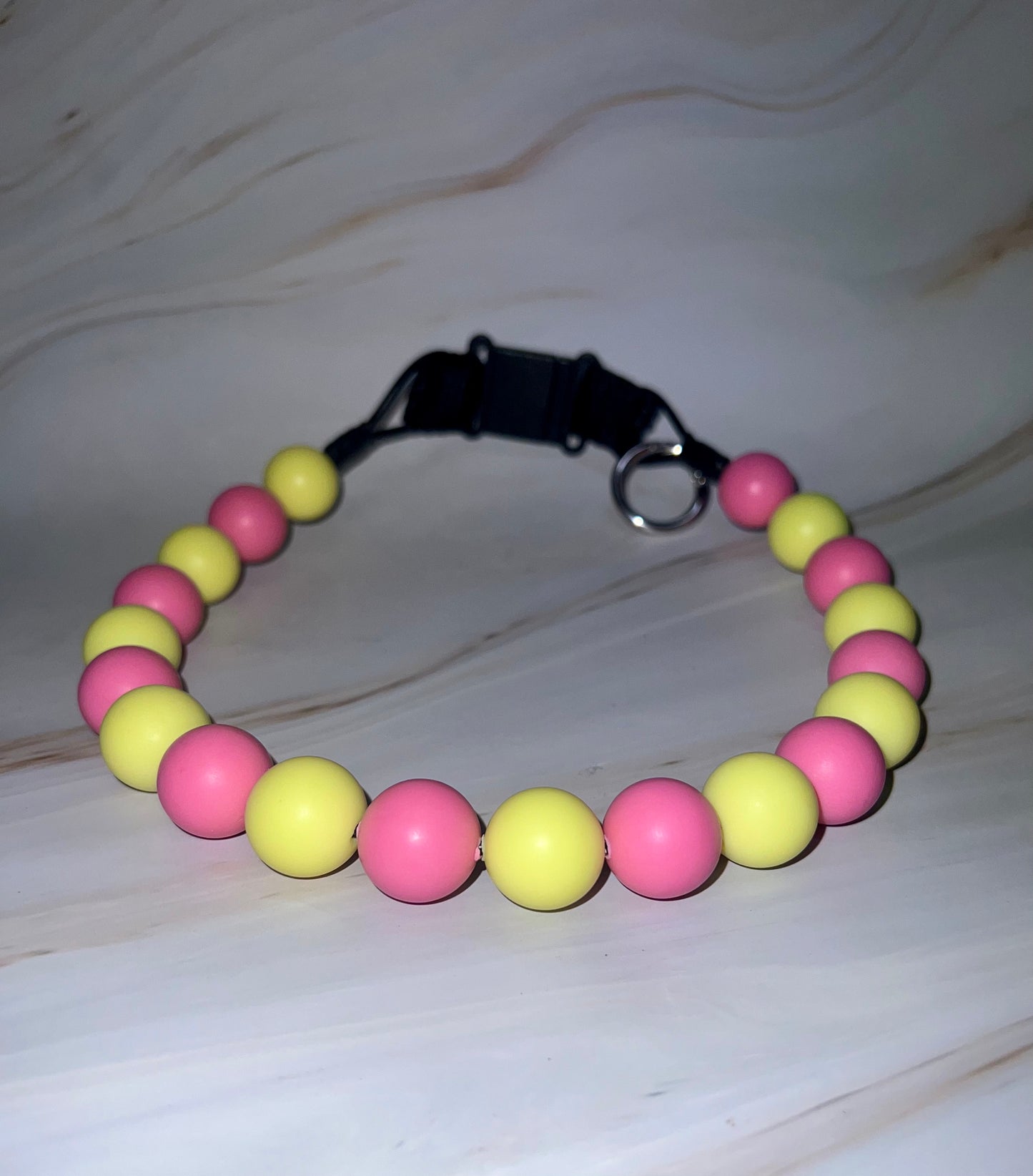 Large Beaded Dog Collar