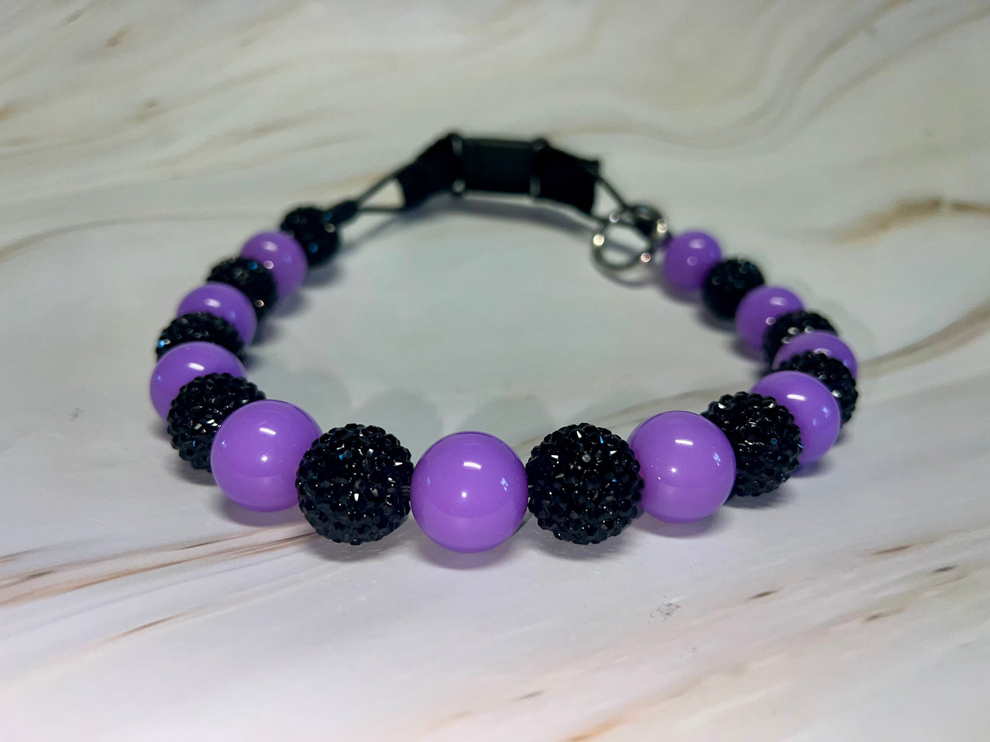Large Beaded Dog Collar