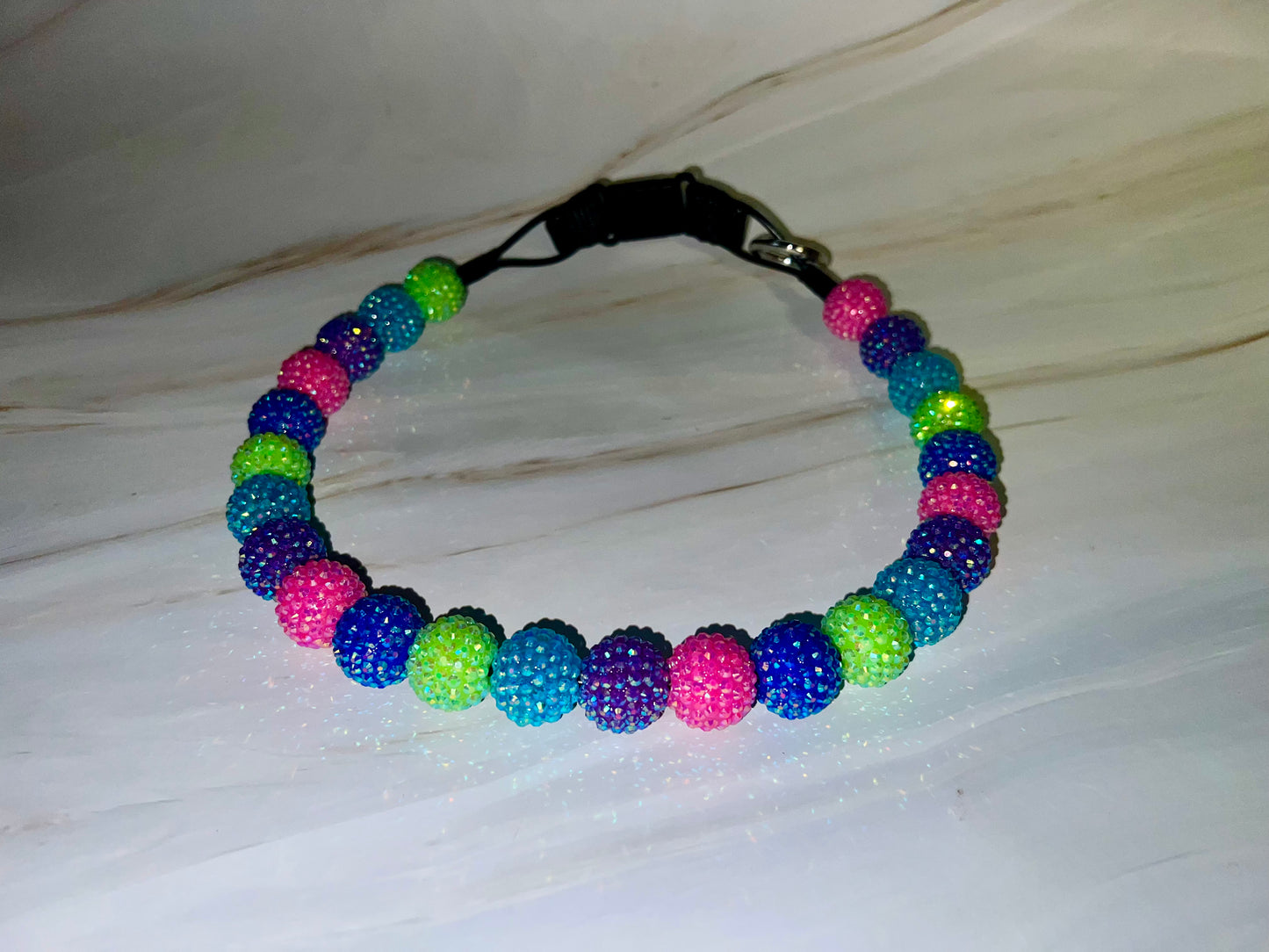 X-Large Beaded Dog Collar