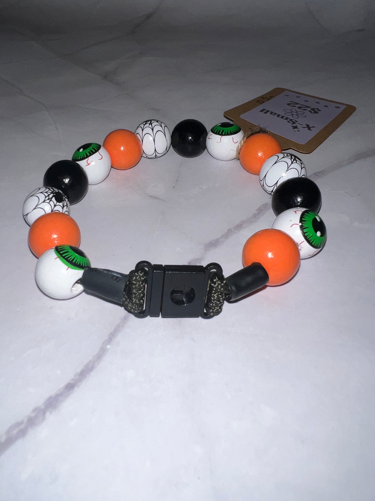 Extra Small Halloween Beaded Dog Collar