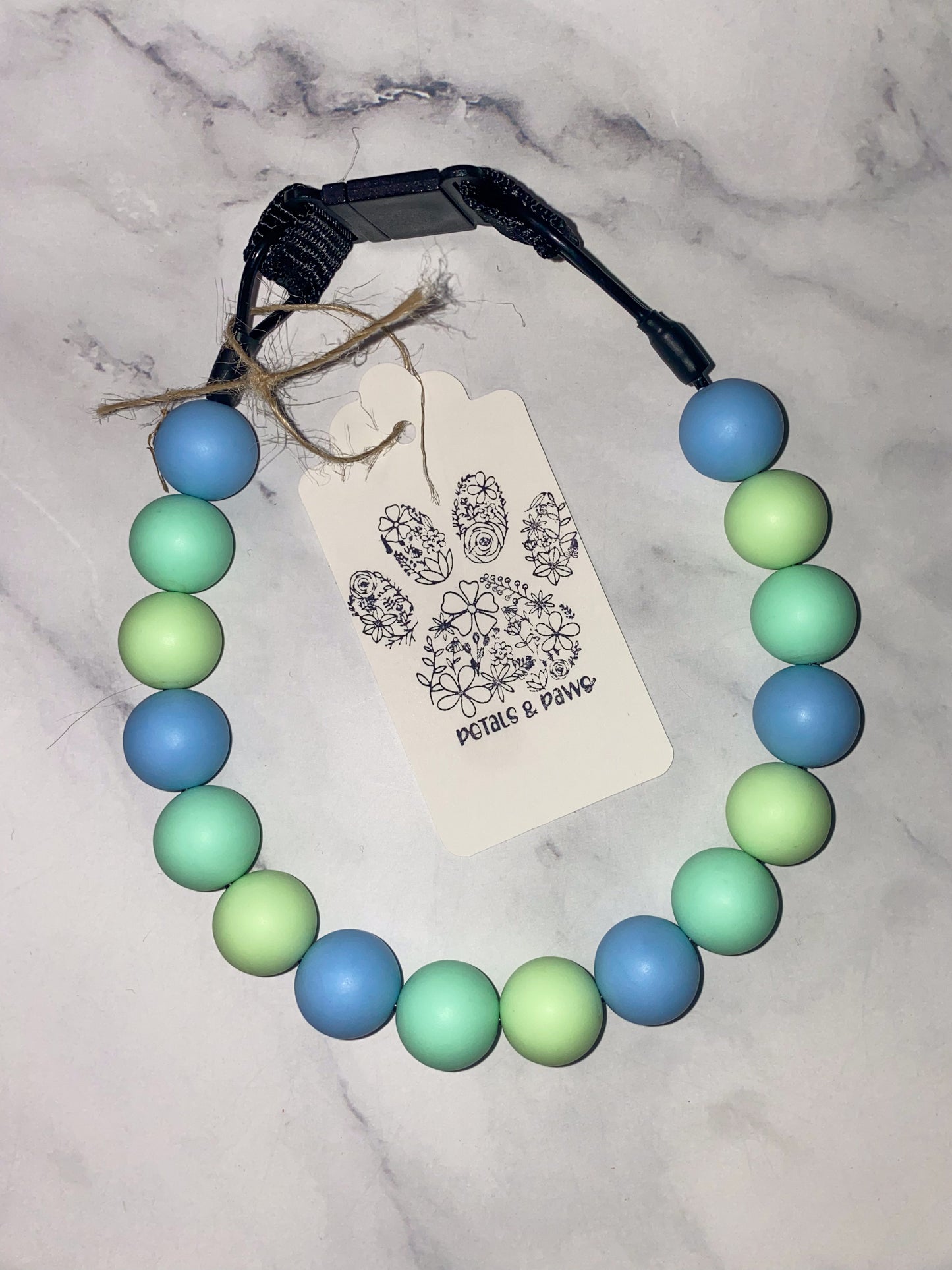 Medium Beaded Dog Collar