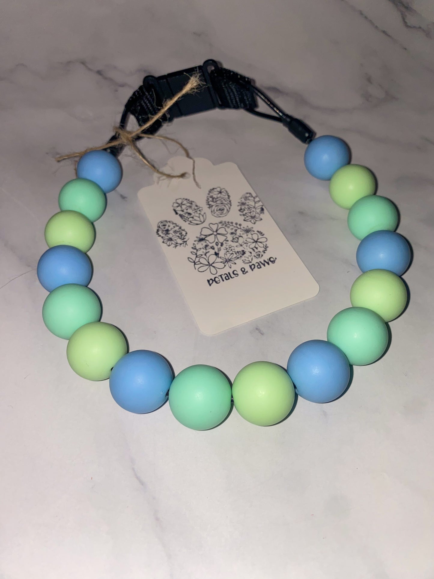 Medium Beaded Dog Collar