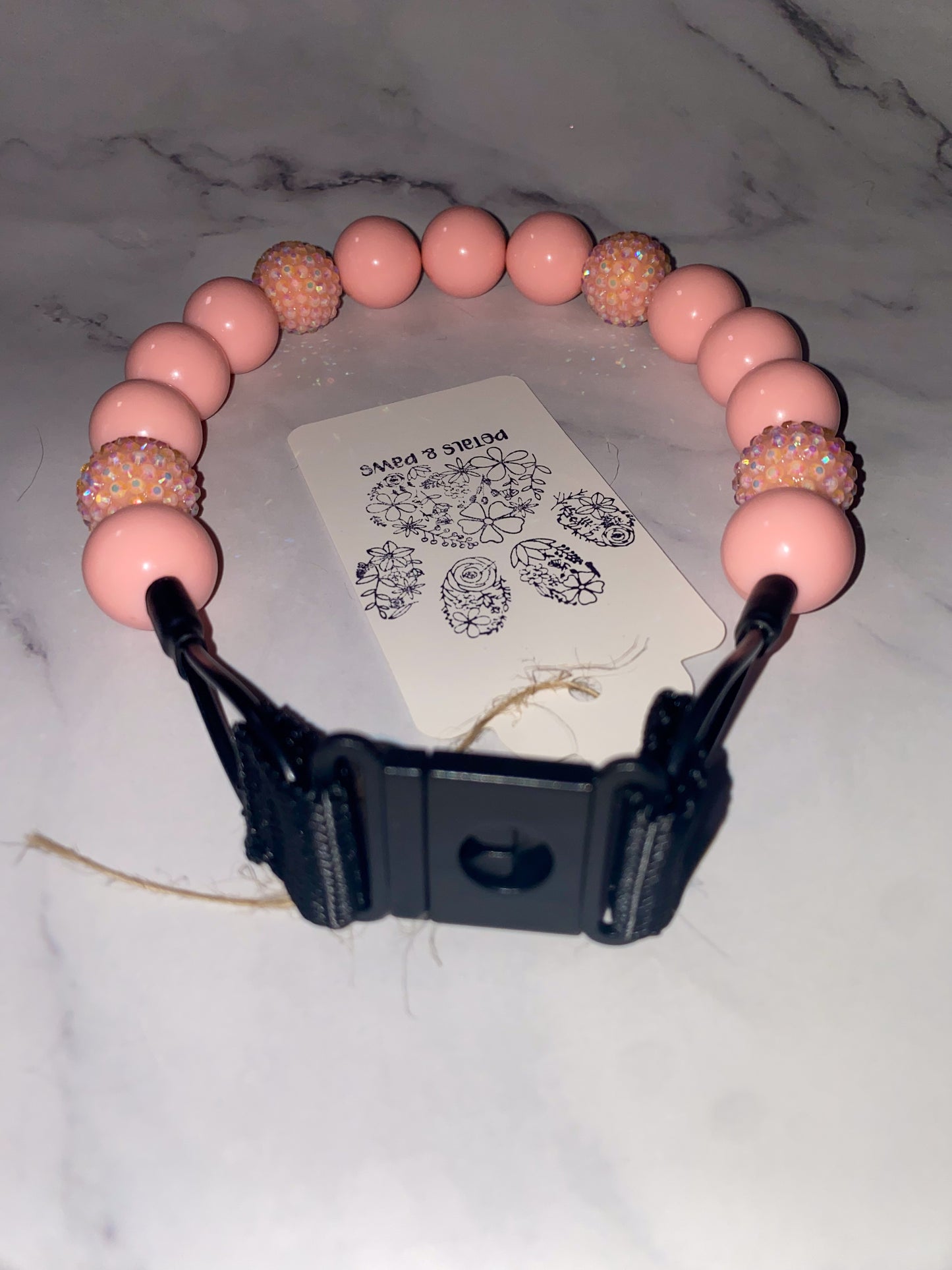 Medium Beaded Dog Collar