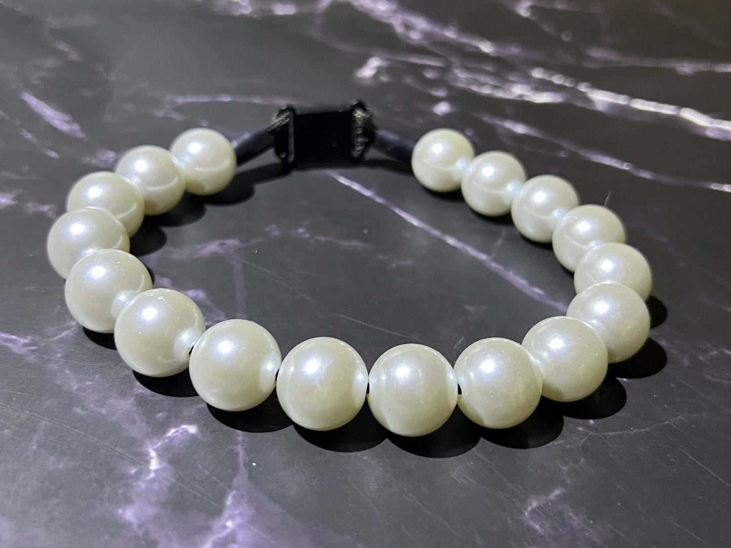 Pearl Beaded Collar