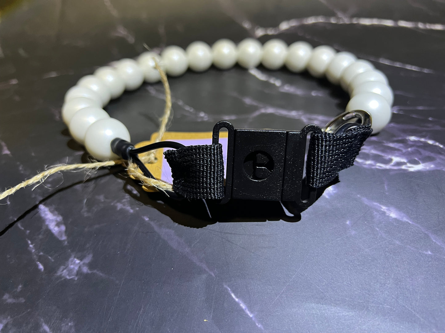 Large Beaded Dog Collar
