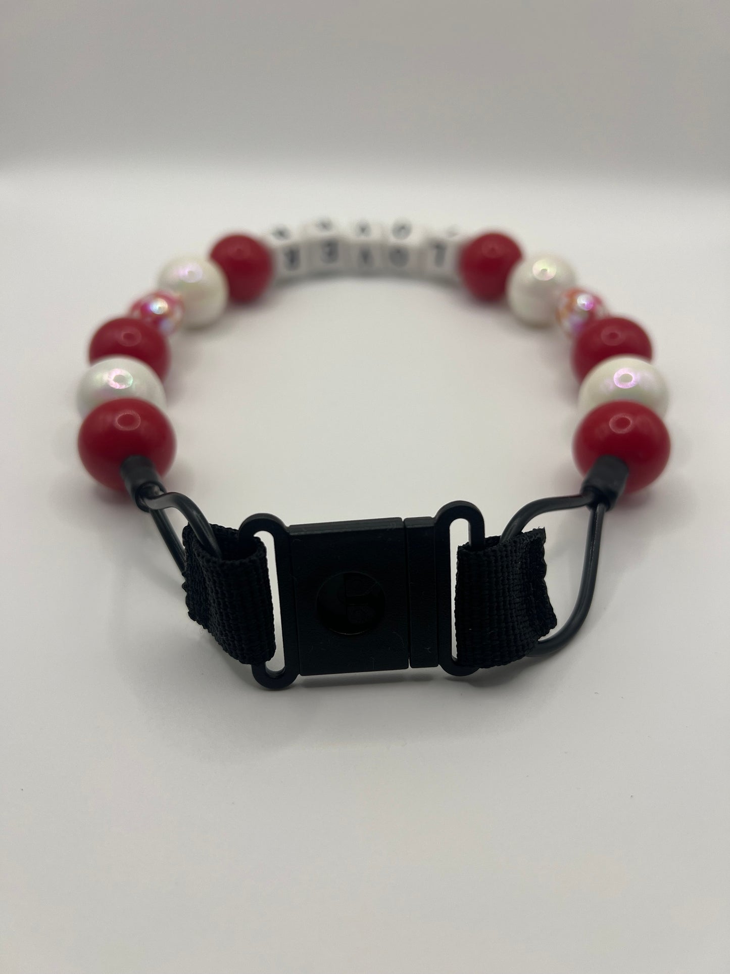 Medium Valentines Beaded Collar