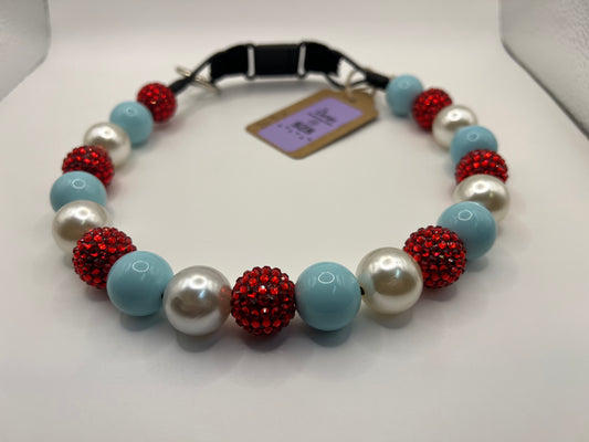 American Large Beaded Collar