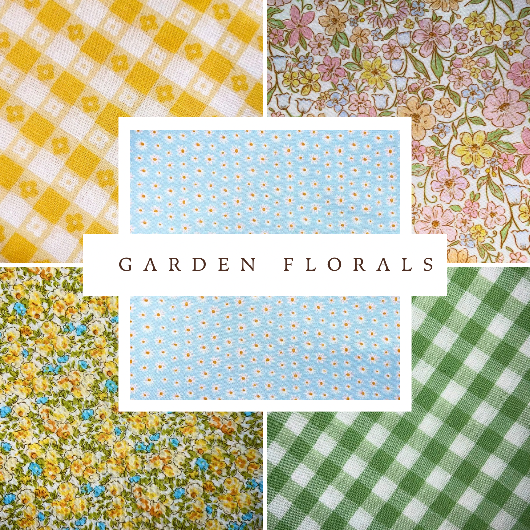 Garden Florals Reversible Bandana