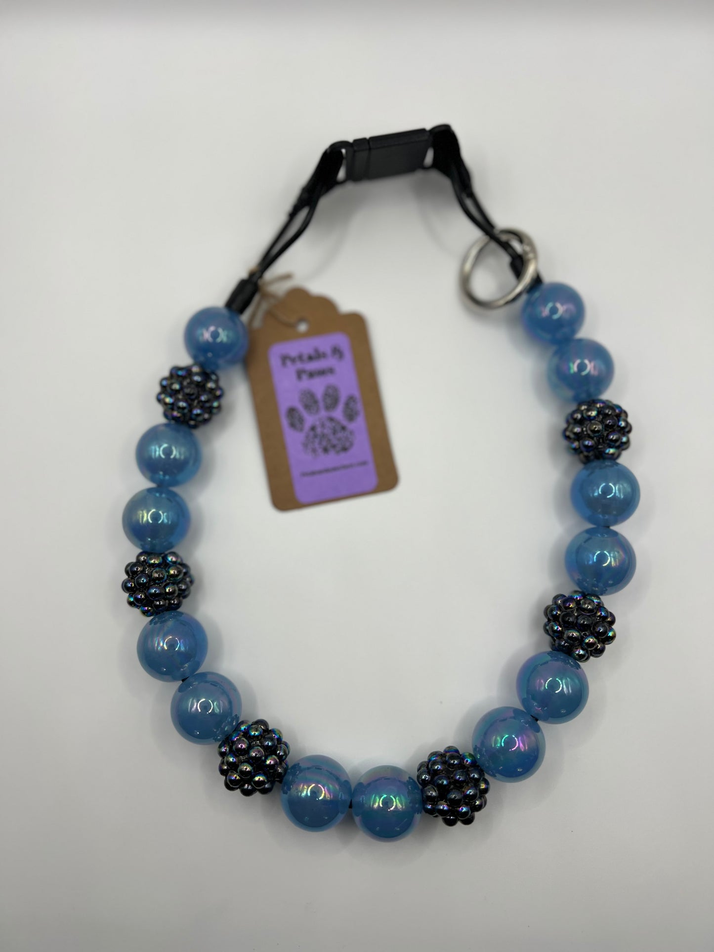 Blackberry Beaded Collar