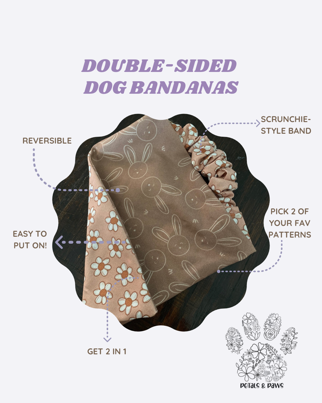 Valentines Dog Bandana 1