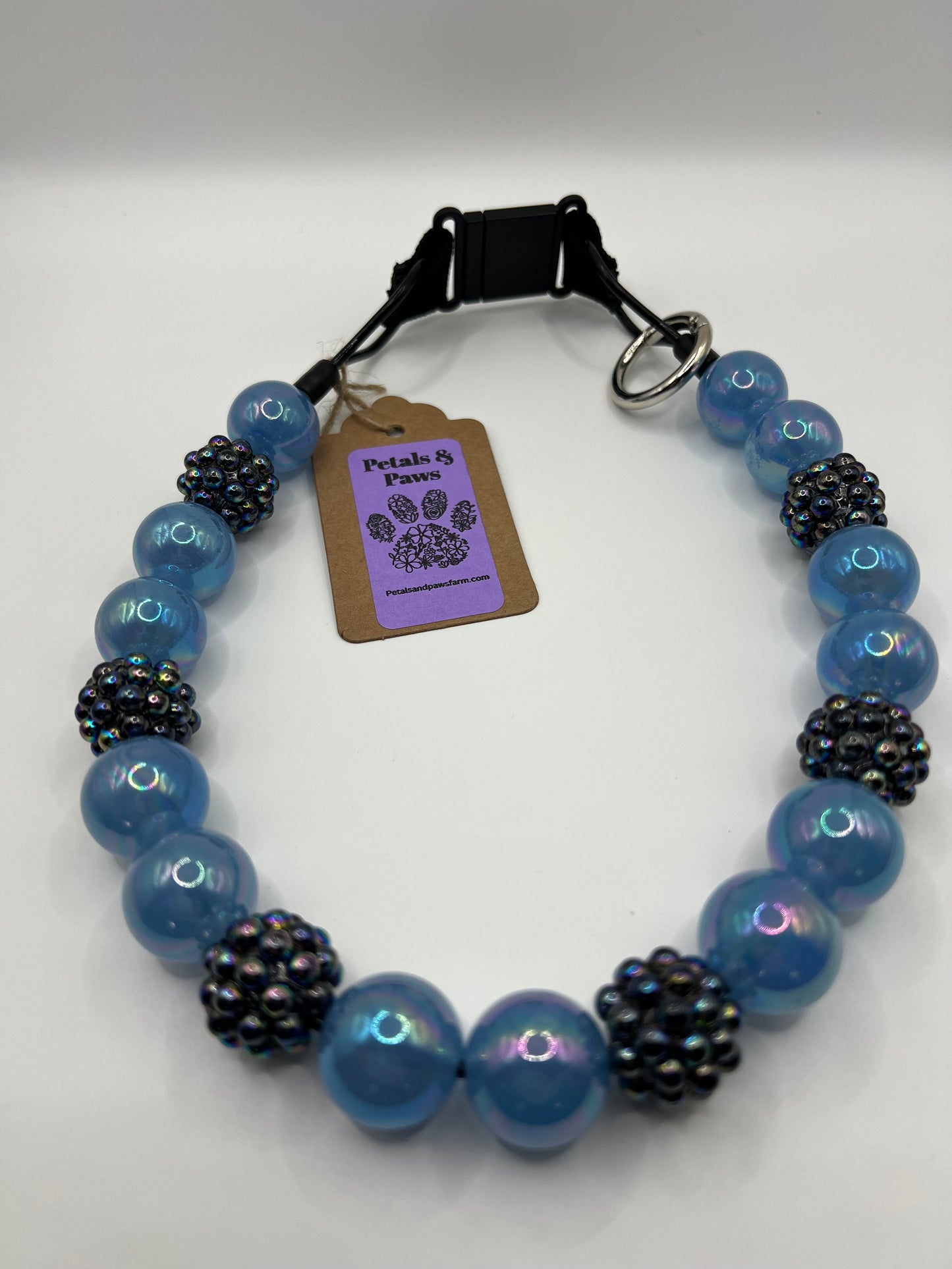 Blackberry Beaded Collar