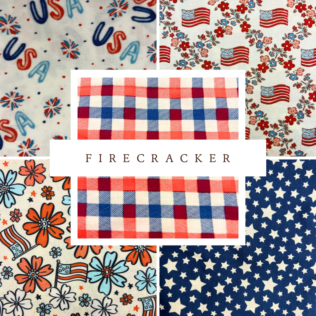 Firecracker Reversible Bandana