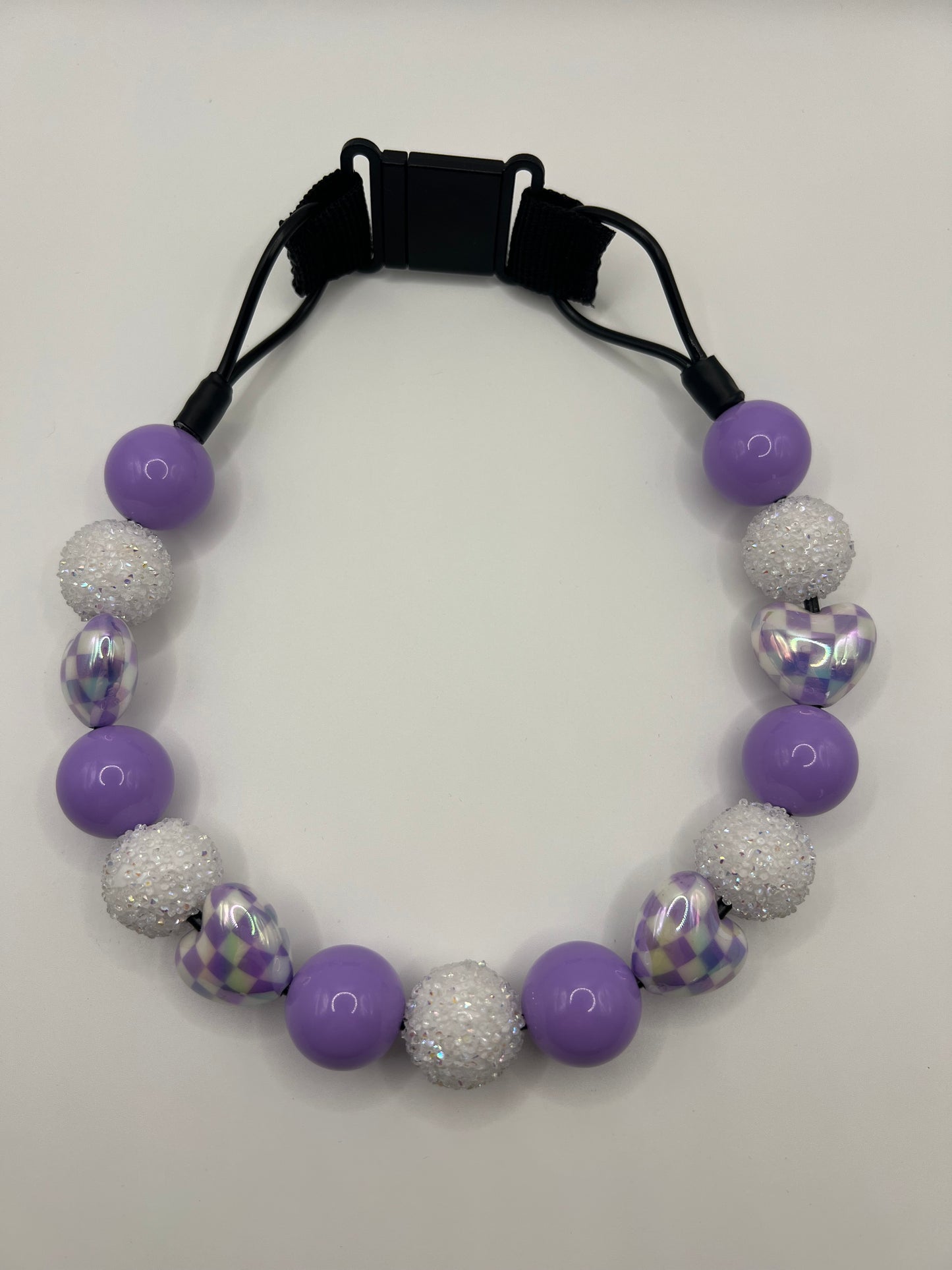 Medium Valentines Beaded Collar