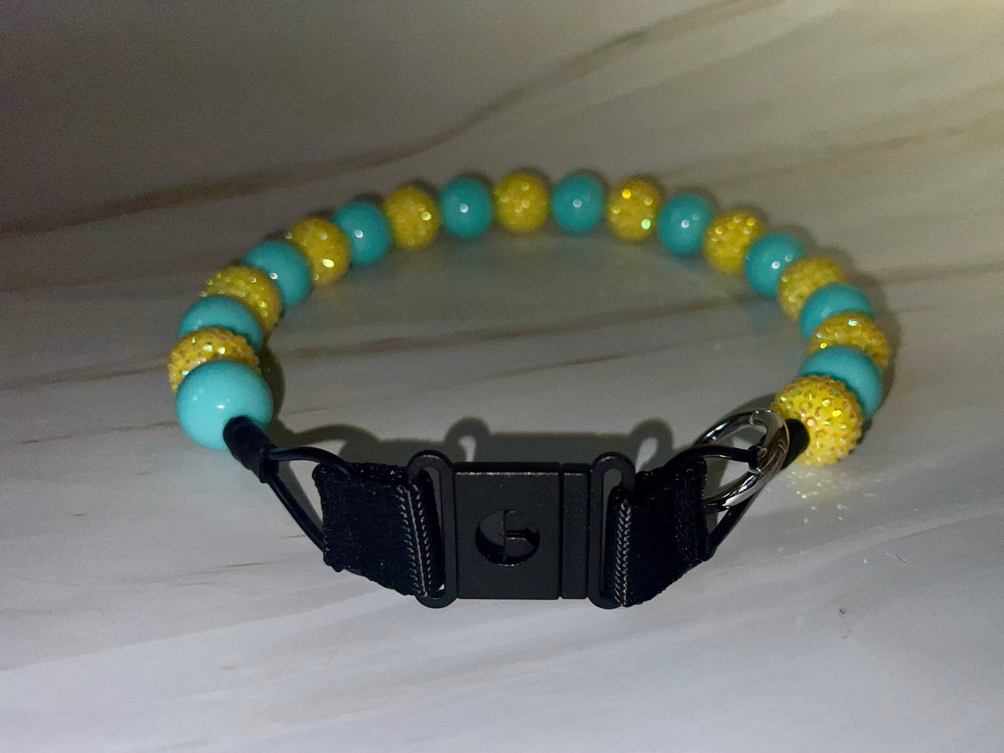 Large Beaded Dog Collar