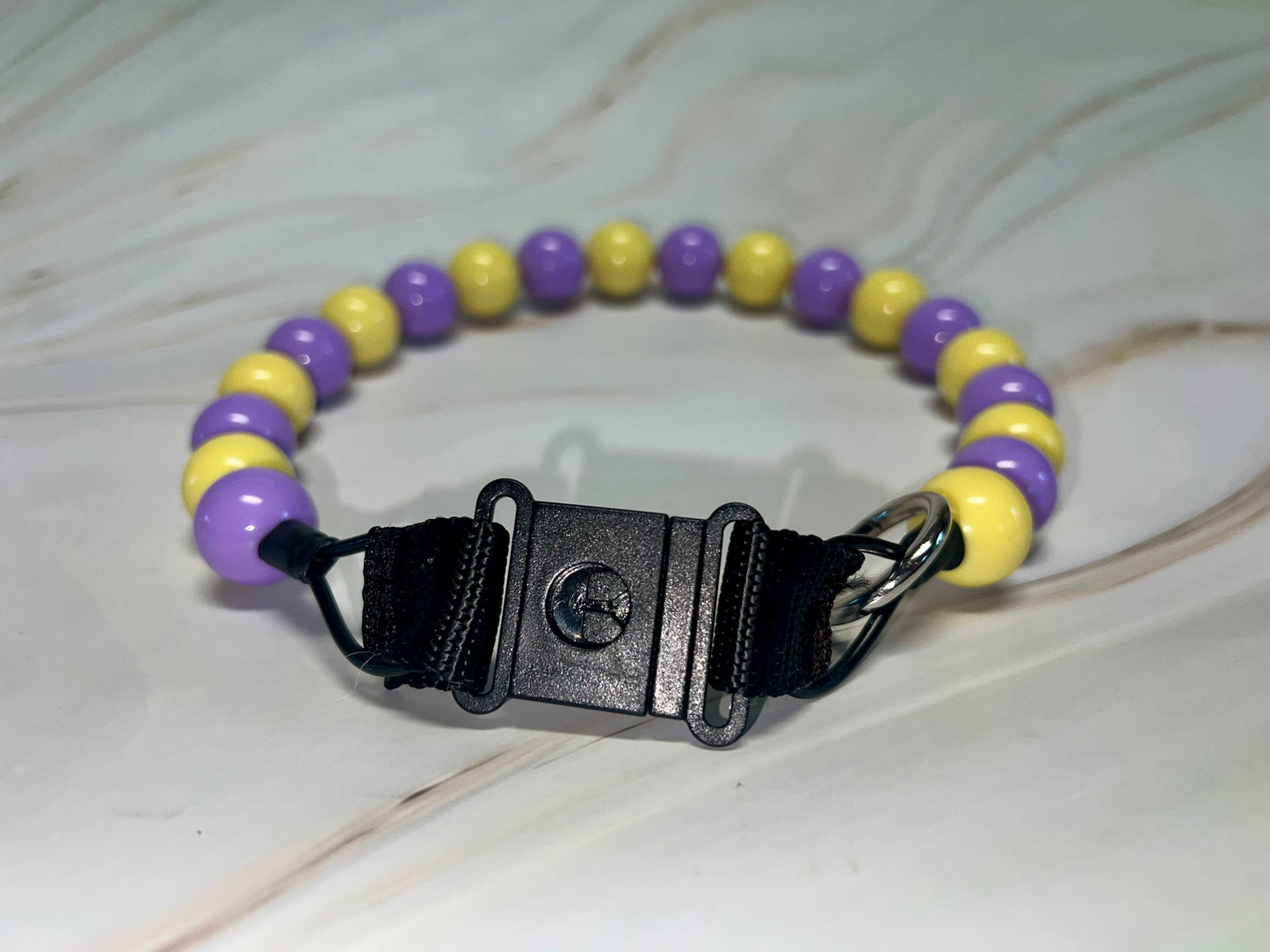 Large Beaded Dog Collar