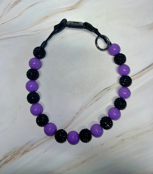 Large Beaded Dog Collar