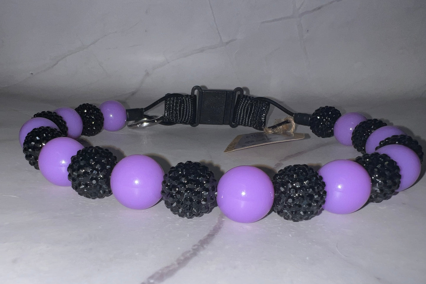Large Beaded Dog Collar