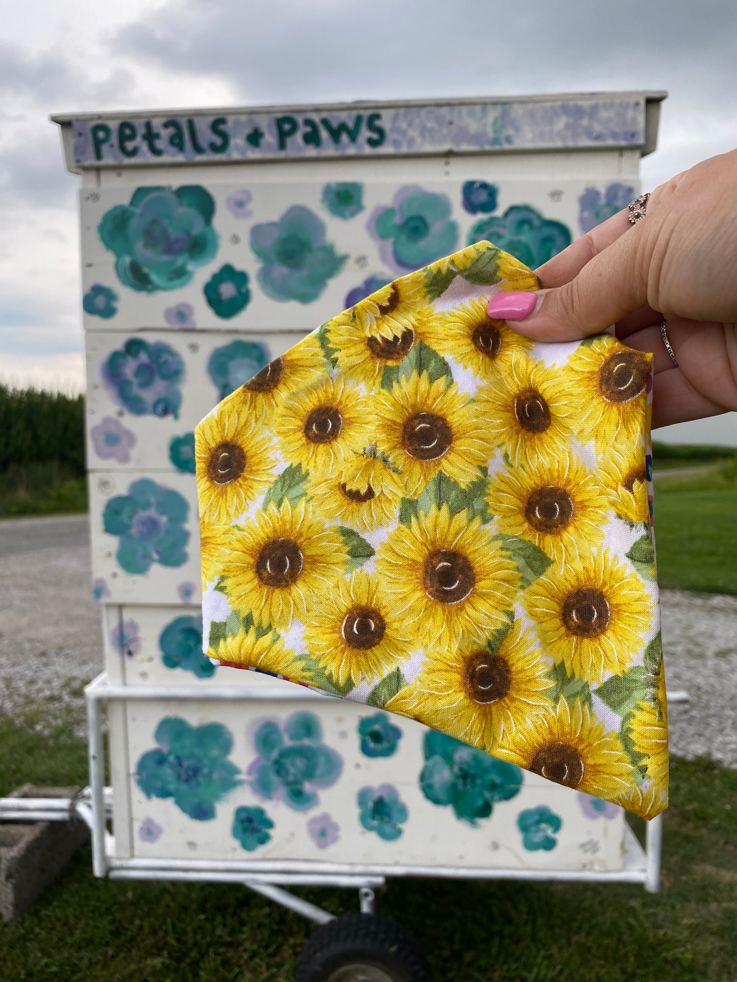 Floral Dog Bandanas