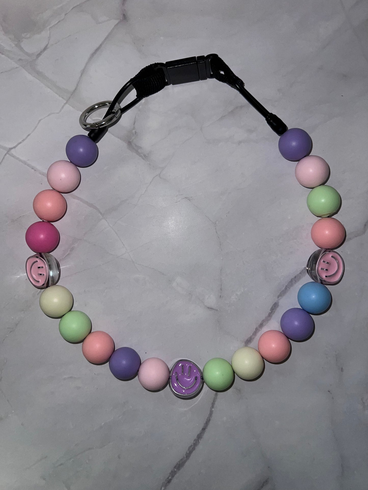 Large Beaded Dog Collar