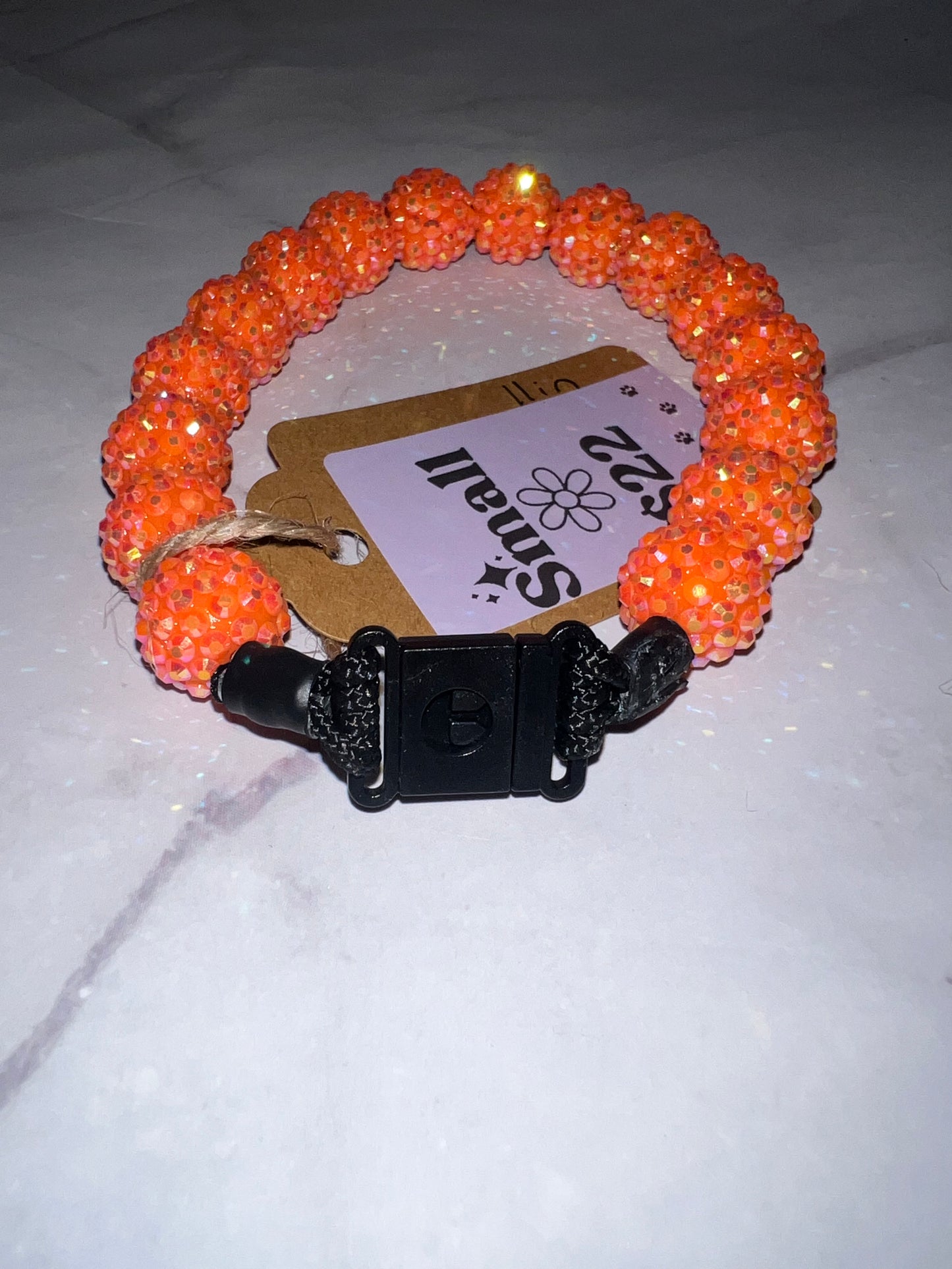 Small Beaded Dog Collar