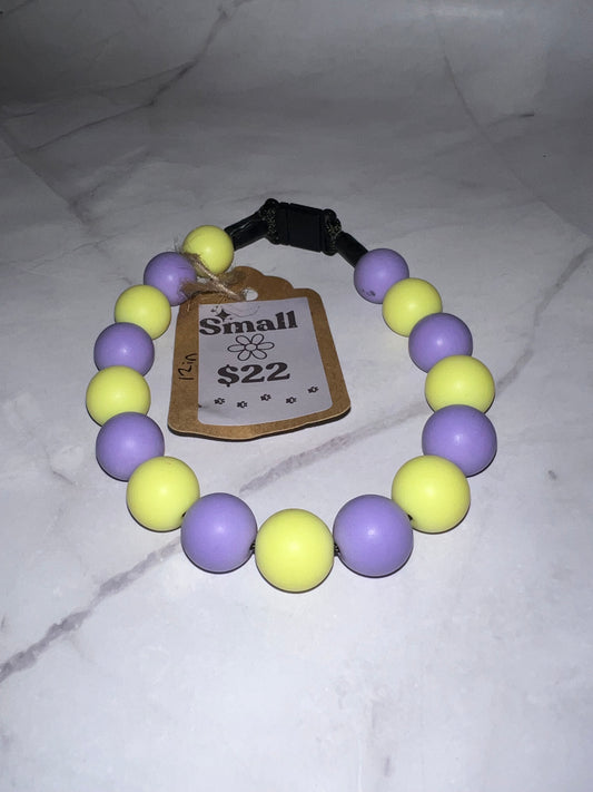 Small Beaded Dog Collar