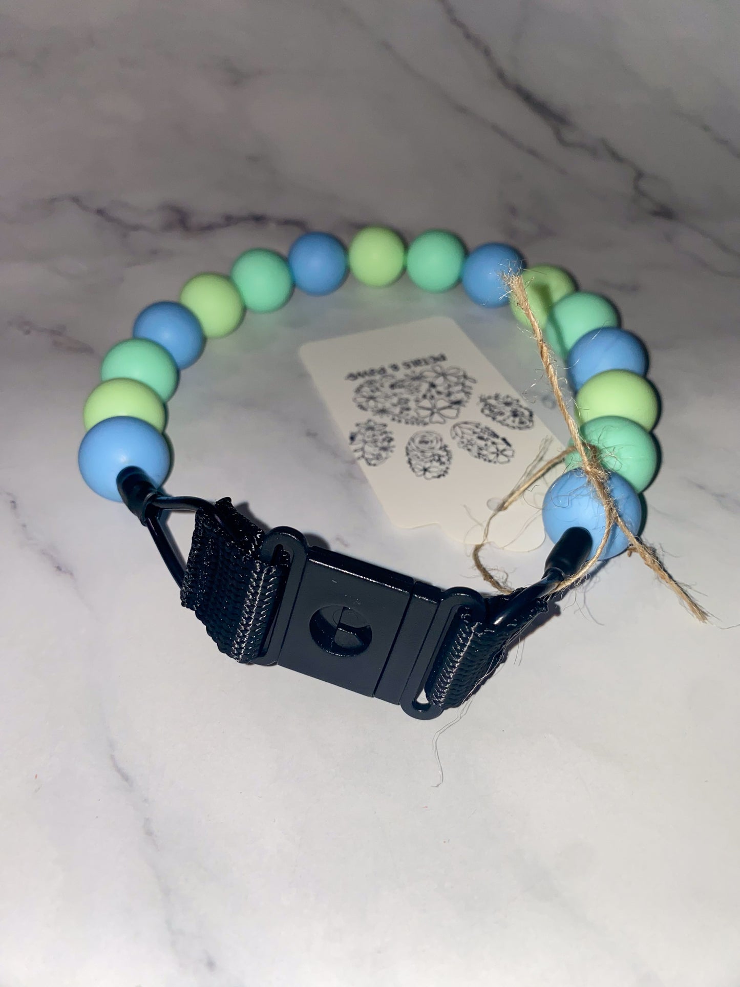 Medium Beaded Dog Collar