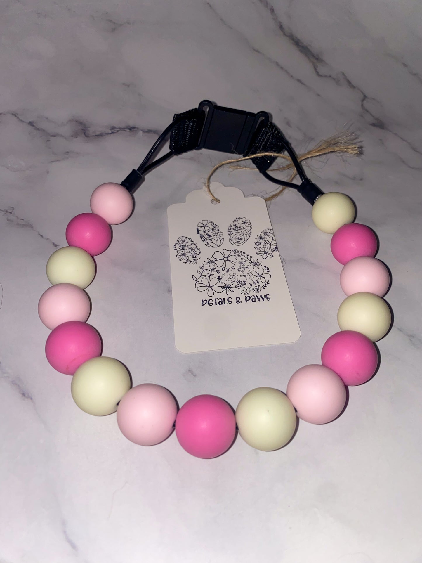 Medium Beaded Dog Collar