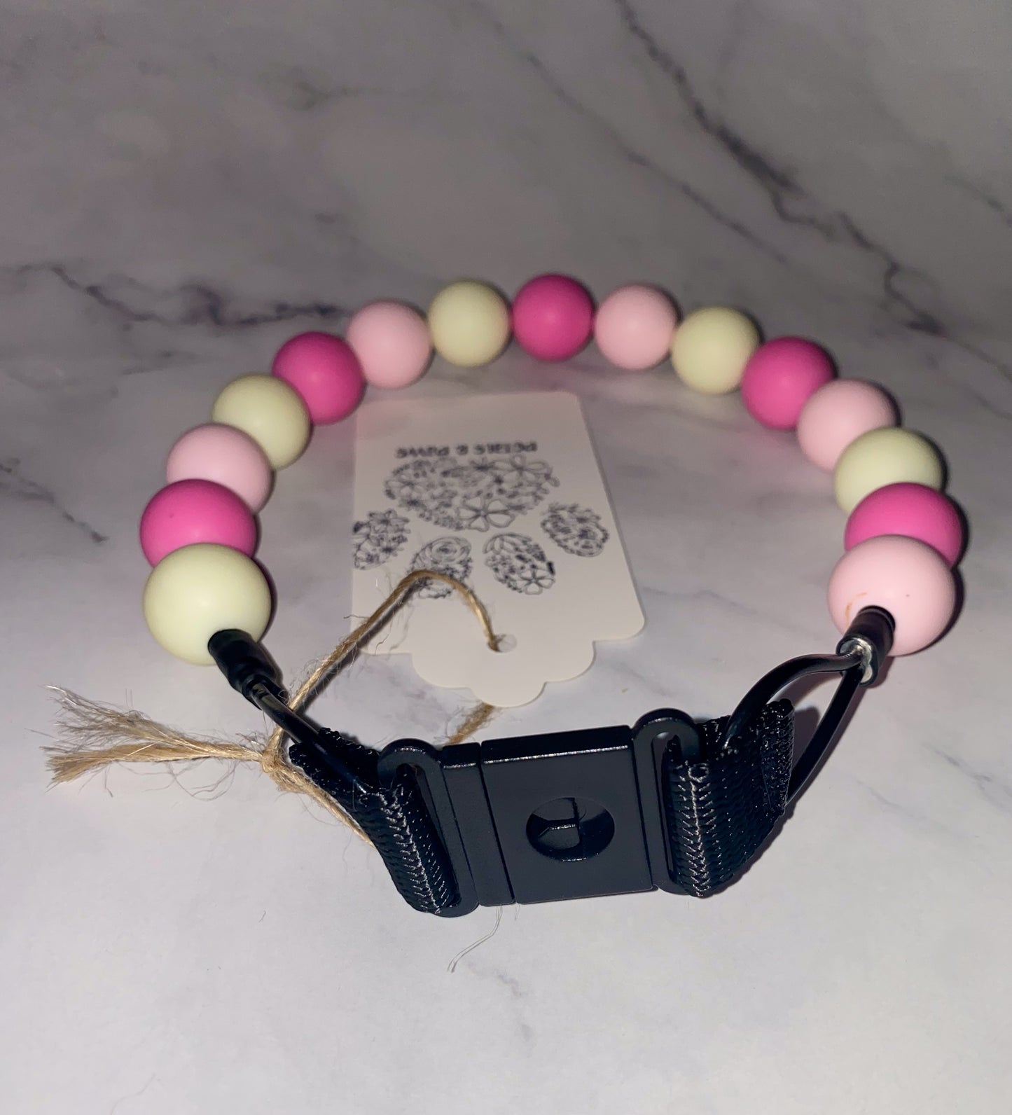 Medium Beaded Dog Collar