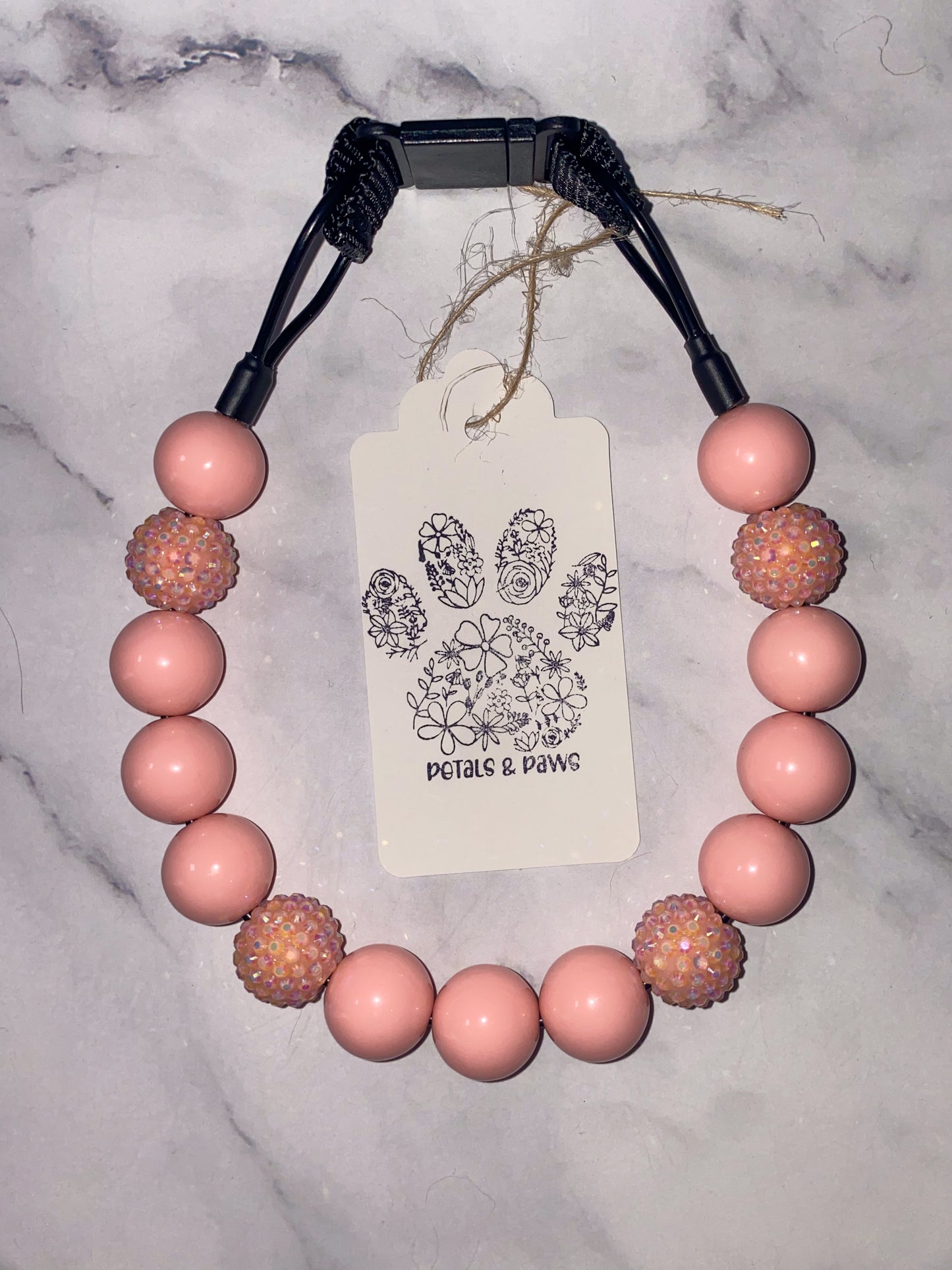 Medium Beaded Dog Collar