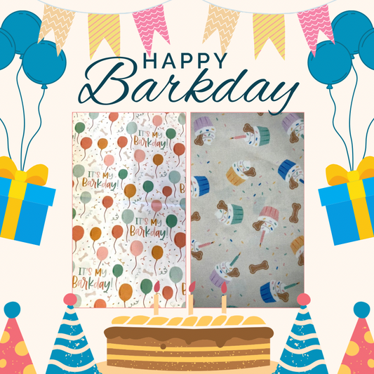 Happy Barkday Bandana